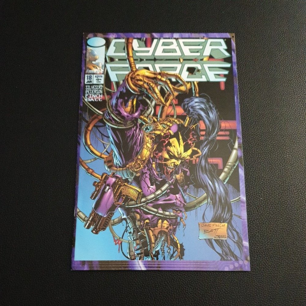 Image Comics Cyber Force #18 Jan 1996 Book Collector Silvestri Holguin Finch